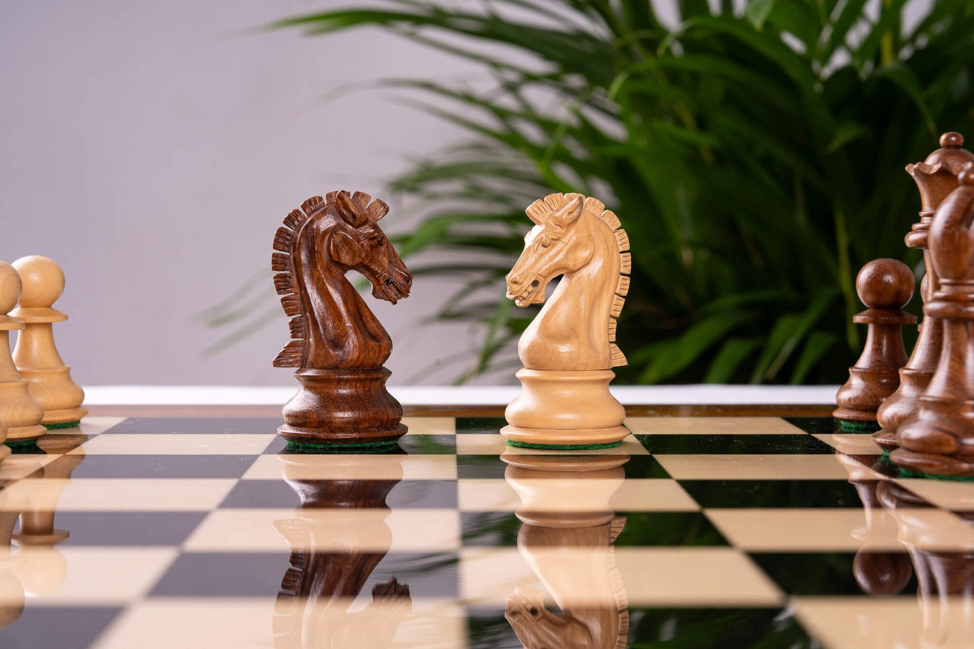 Chess Set Impérial <br>in Rosewood and Maple