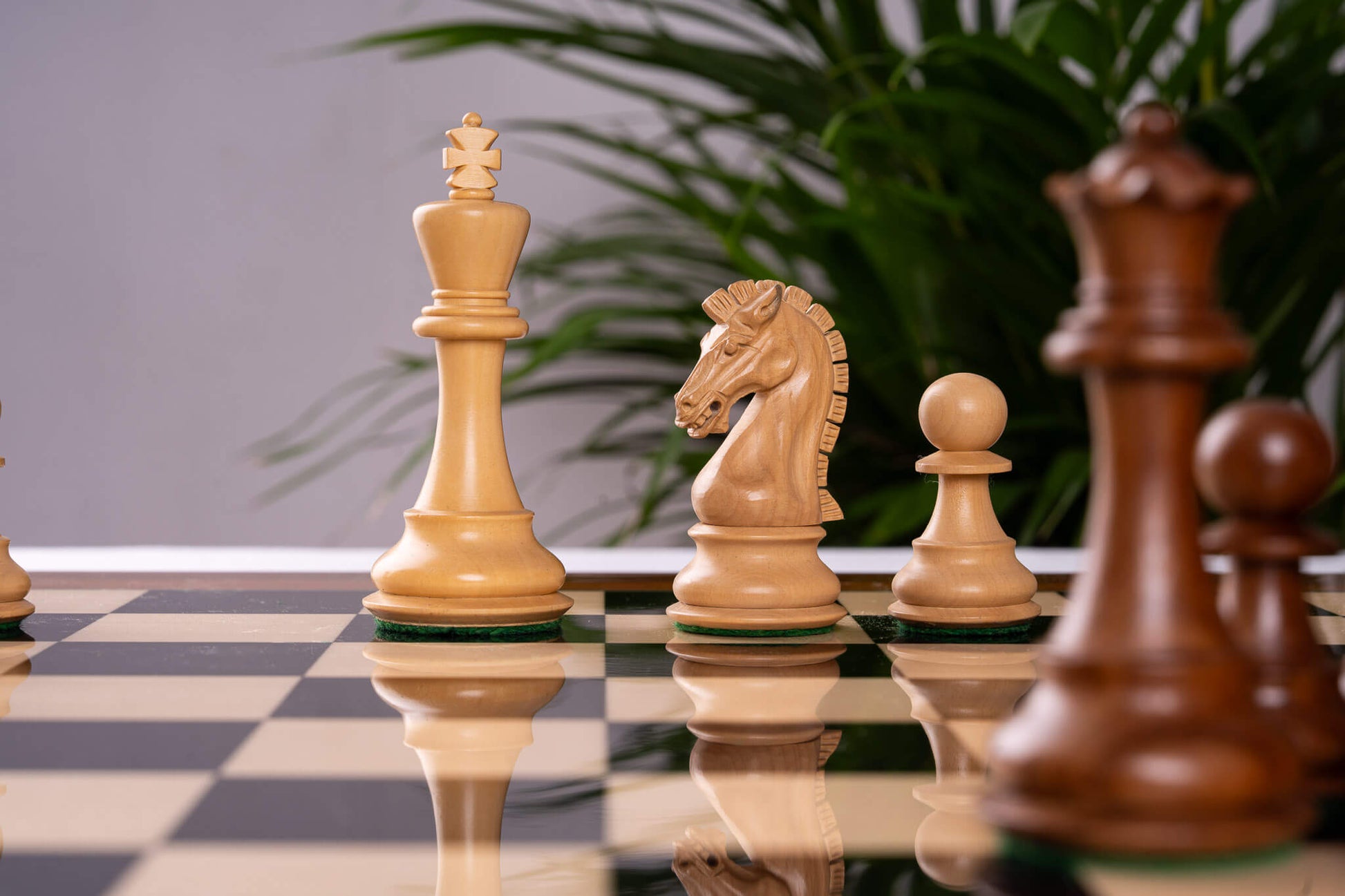 Chess Set Impérial <br>in Rosewood and Maple