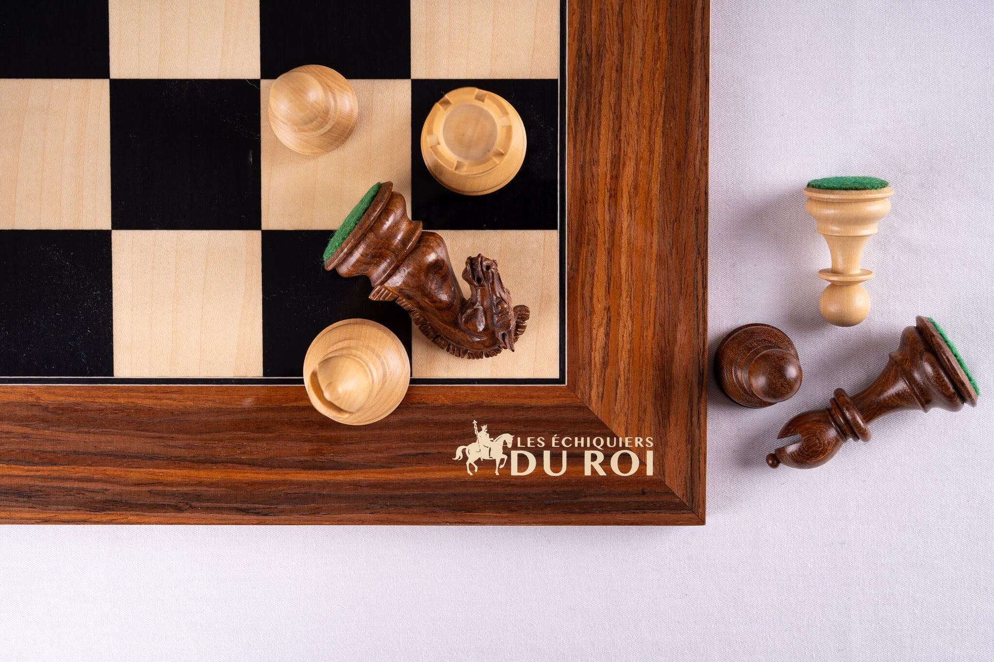 Chess Set Impérial <br>in Rosewood and Maple