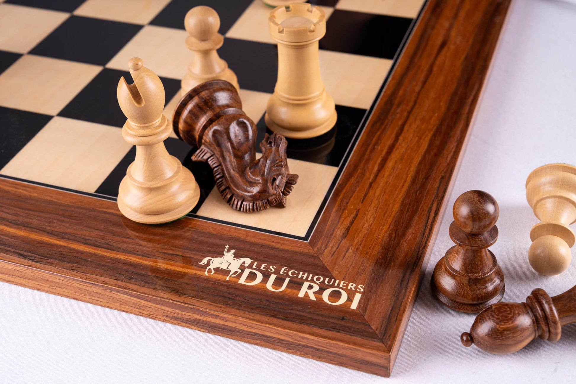 Chess Set Impérial <br>in Rosewood and Maple