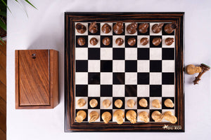 Chess Set Couronne <br>in Ebony