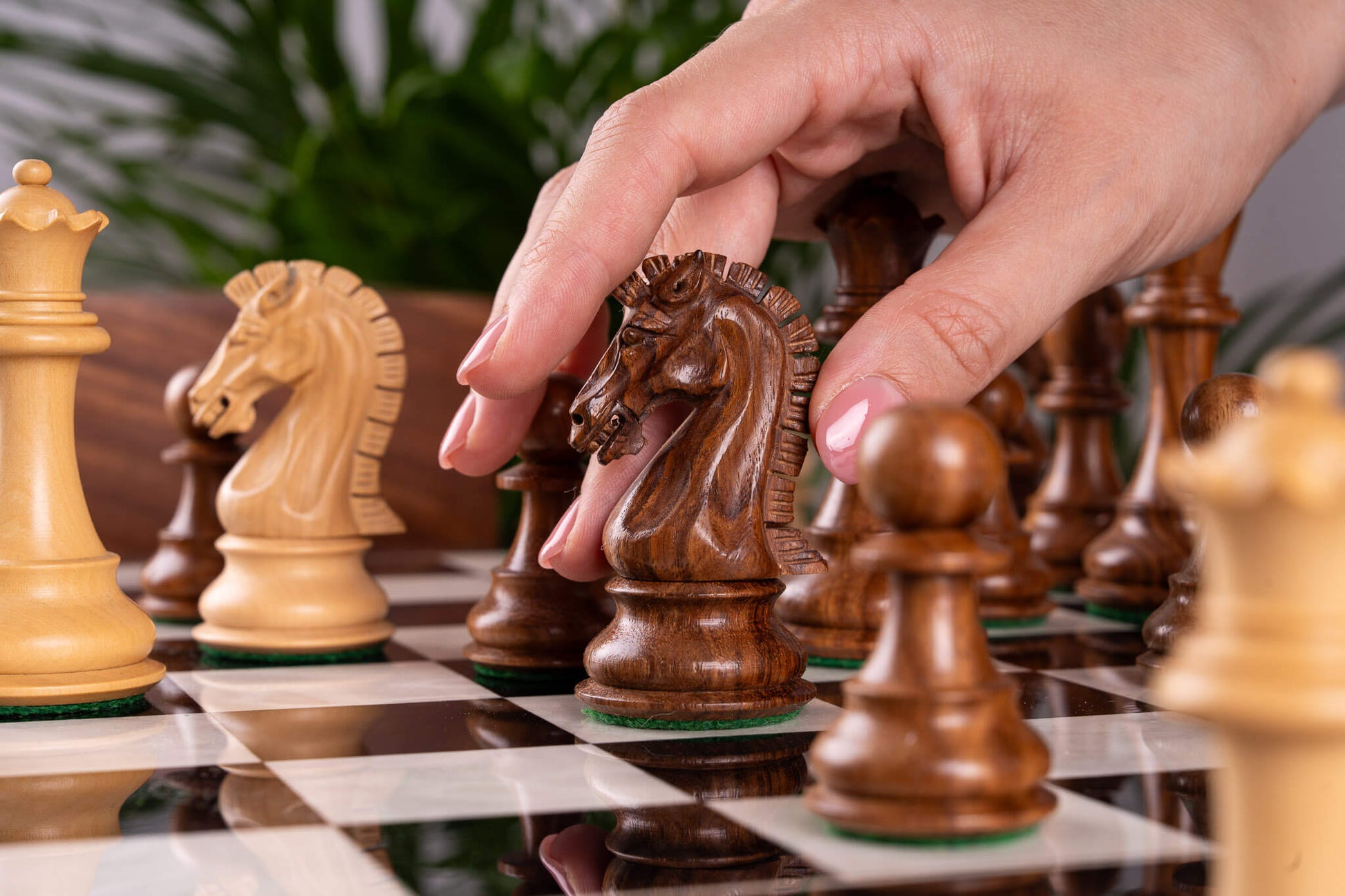 Chess Set Couronne <br>in Ebony