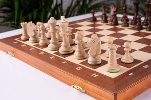 Tournament Chess Set <br>Crafted in Mahogany