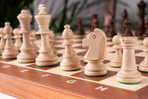 Tournament Chess Set <br>Crafted in Mahogany