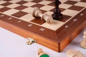 Tournament Chess Set <br>Crafted in Mahogany