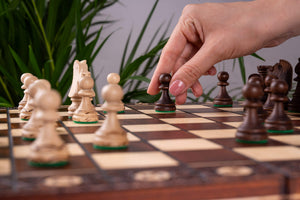 Élysée Chess Set <br>Crafted in Maple and Hornbeam