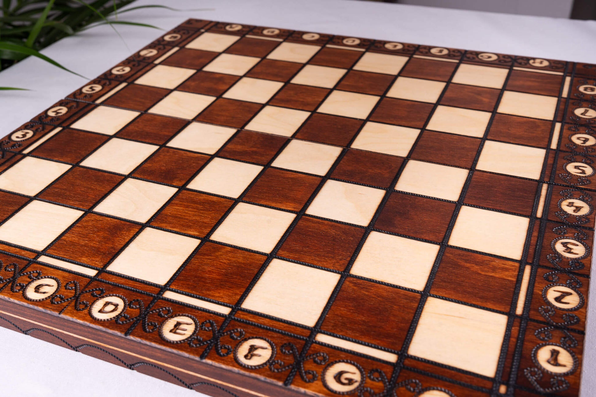 Artisanal Chess Set <br>Crafted in Maple and Hornbeam