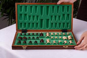 Élysée Chess Set <br>Crafted in Maple and Hornbeam