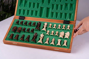 Tournament Chess Set <br>Crafted in Mahogany