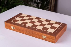 Tournament Chess Set <br>Crafted in Mahogany