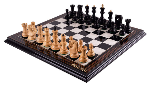Chess Set Trésor <br>in Ebony and Boxwood