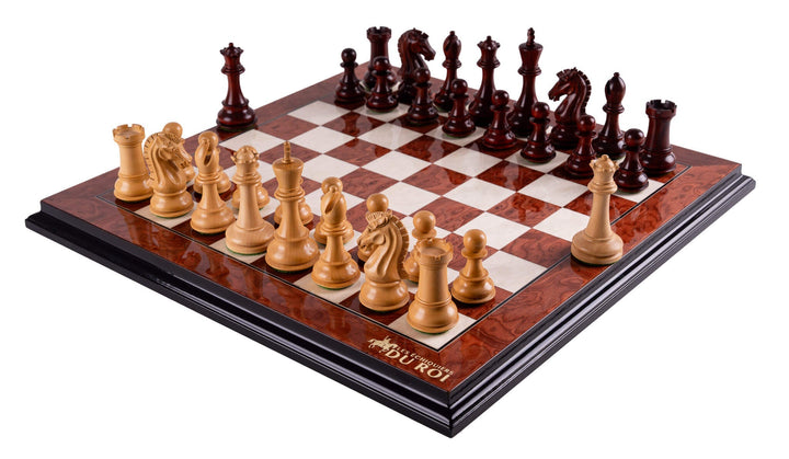 Chess Set Quintessence  in Ash Burl