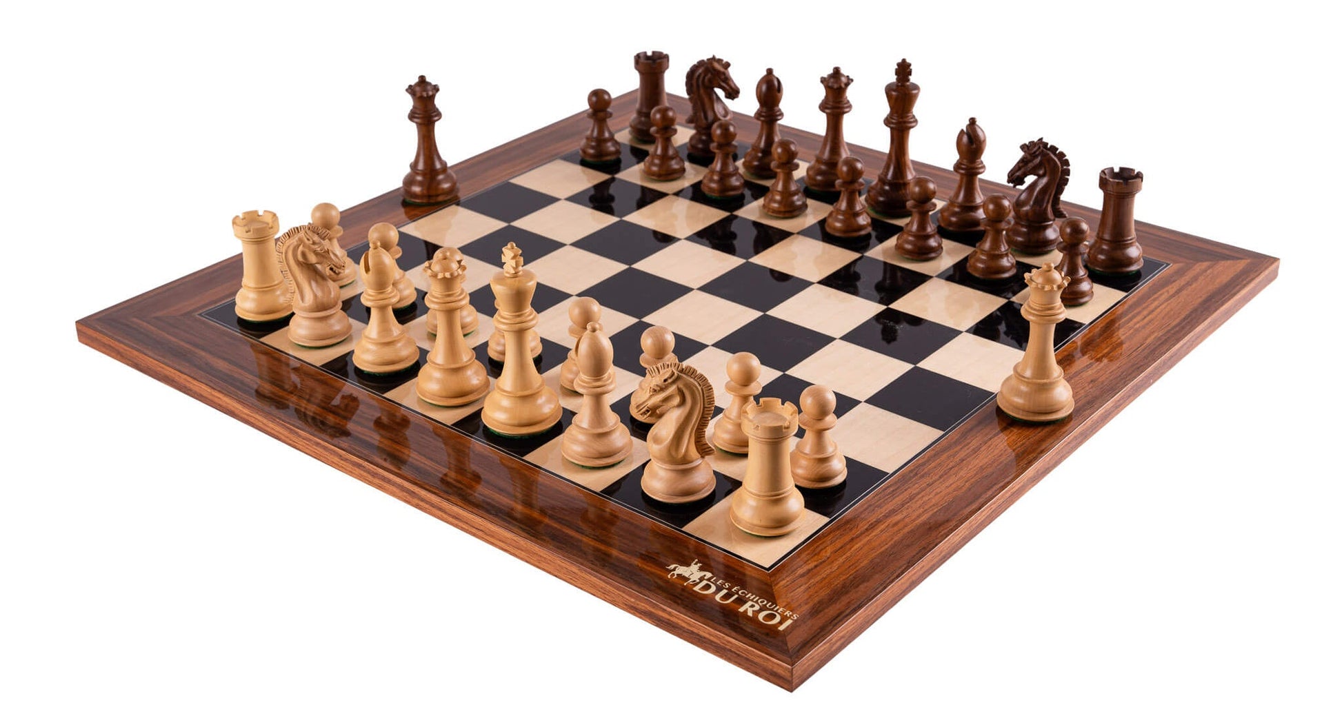 Chess Set Impérial <br>in Rosewood and Maple
