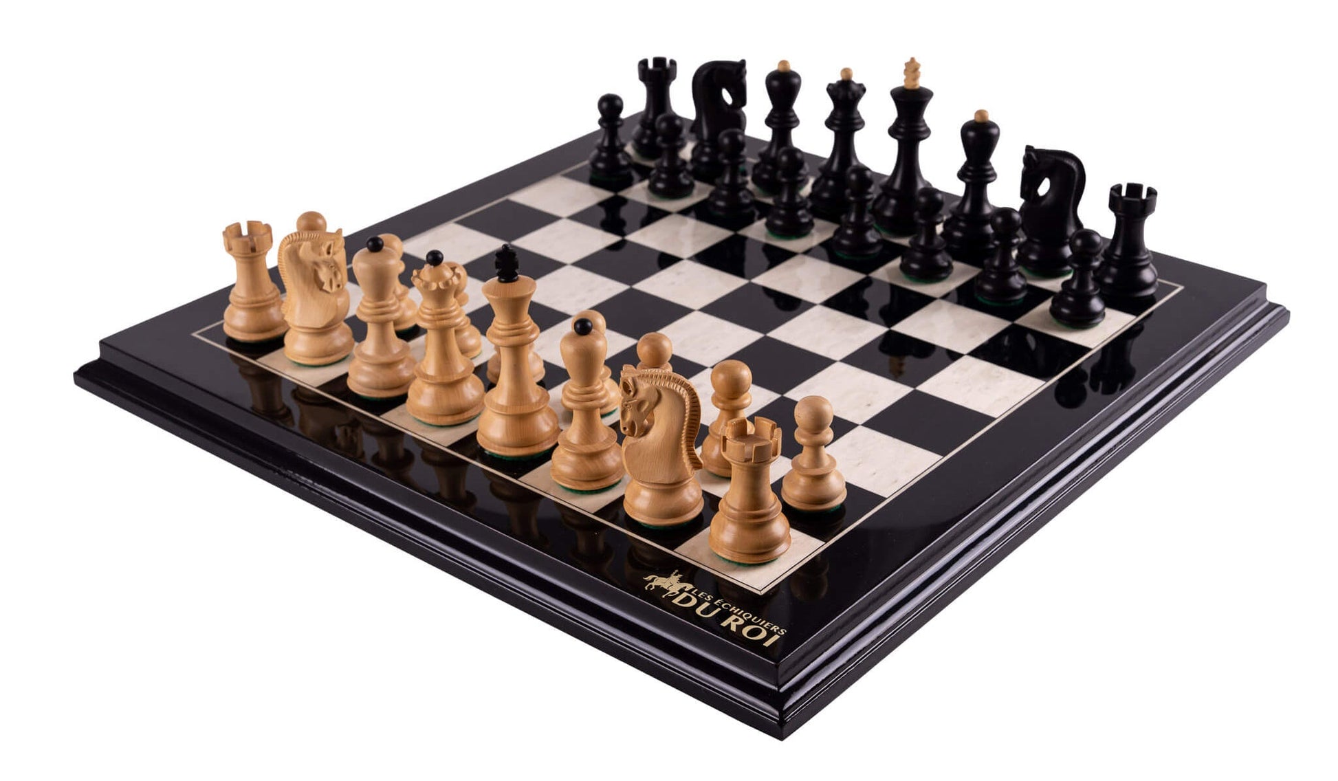Chess Set Virtuose <br>in Ebony et Boxwood