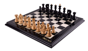 Chess Set Virtuose <br>in Ebony et Boxwood