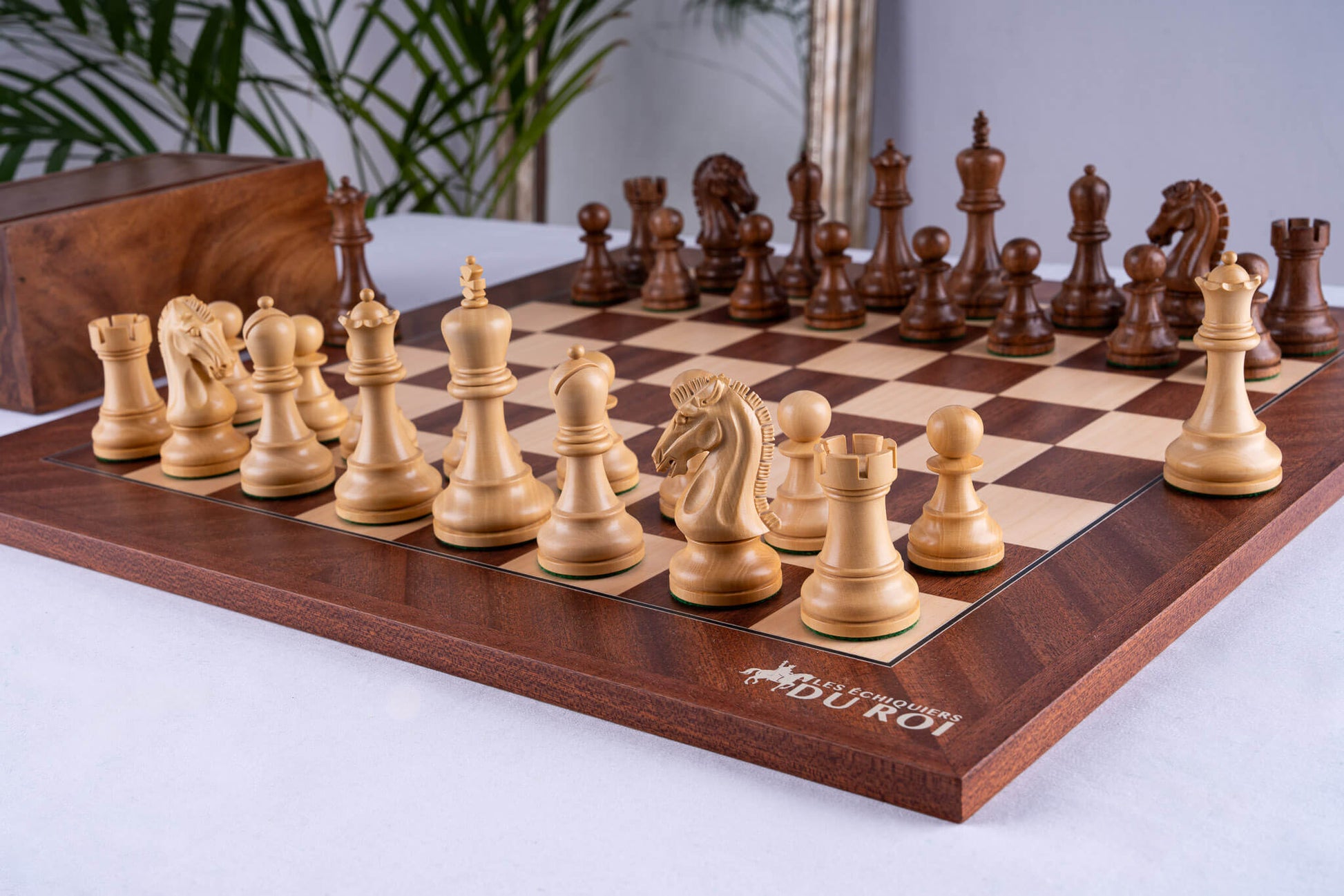 Set de șah Patrimoine <br>din mahon