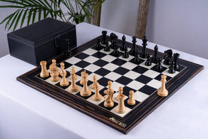 Zestaw szachowy Chevalerie <br>z hebanu