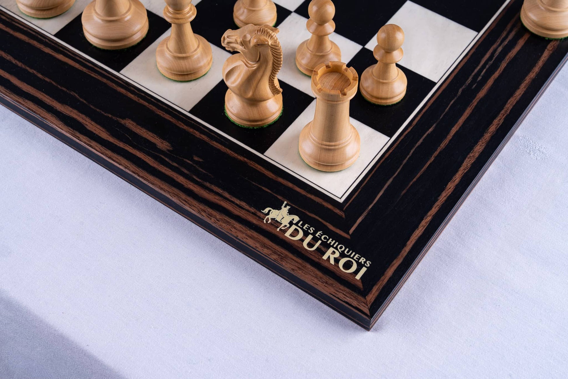Zestaw szachowy Chevalerie <br>z hebanu
