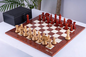 Renaissance Chess Set <br>Crafted in Ash and Rosewood
