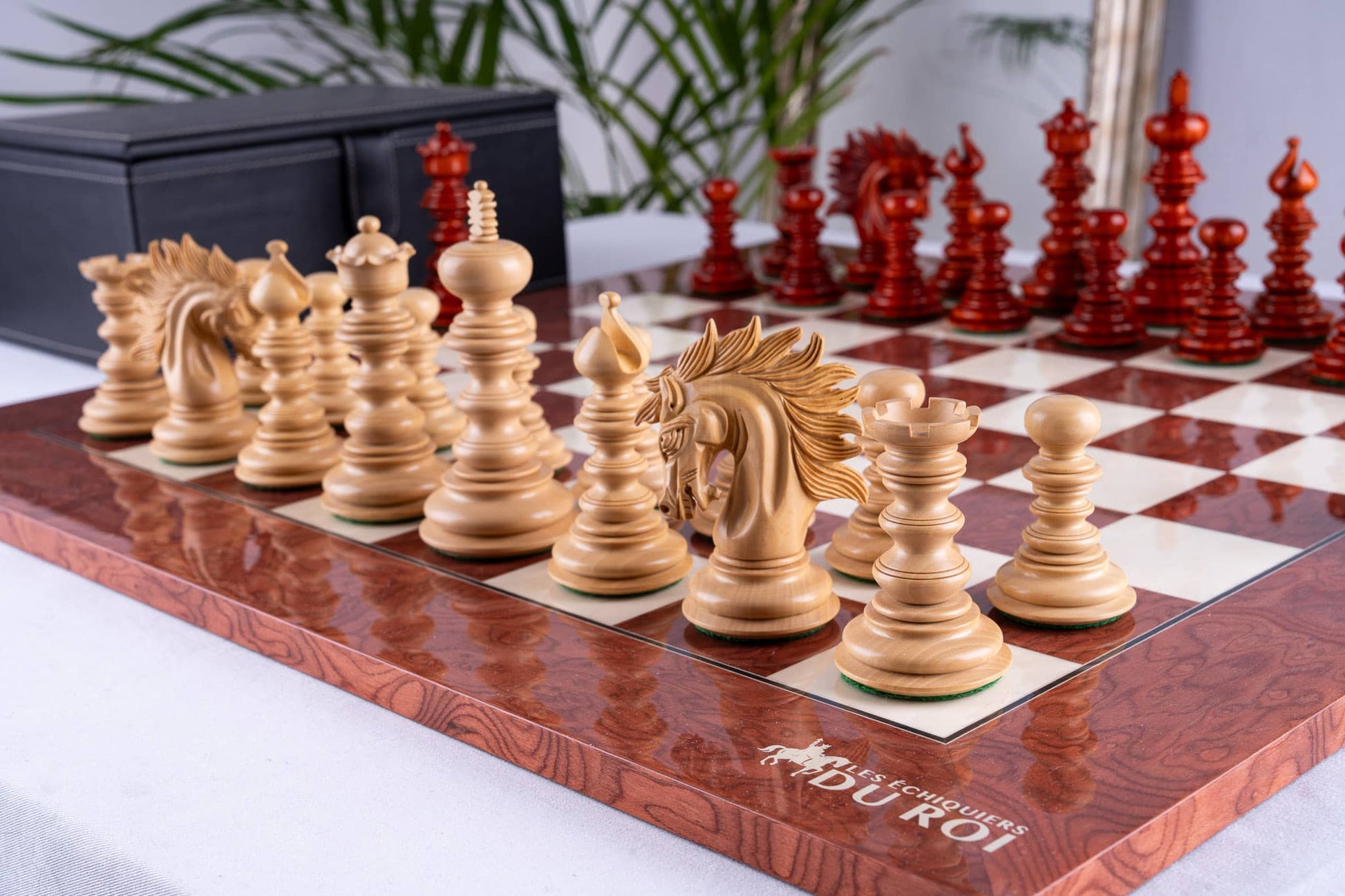 Renaissance Chess Set <br>Crafted in Ash and Rosewood