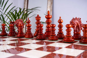 Renaissance Chess Set <br>Crafted in Ash and Rosewood