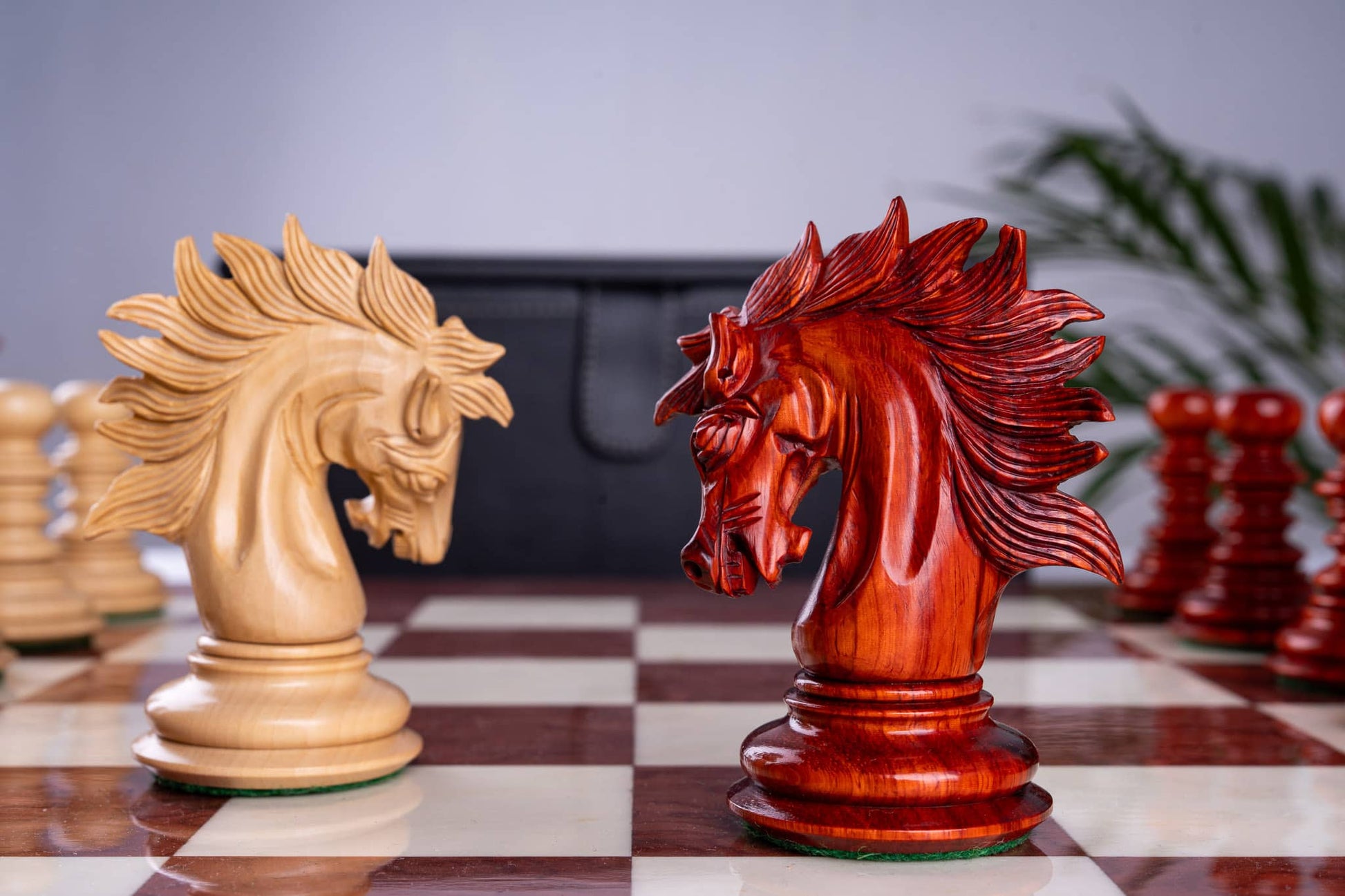 Renaissance Chess Set <br>Crafted in Ash and Rosewood