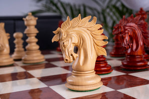 Renaissance Chess Set <br>Crafted in Ash and Rosewood
