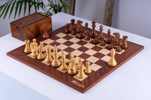 Chess Set Lumière <br>in Mahogany