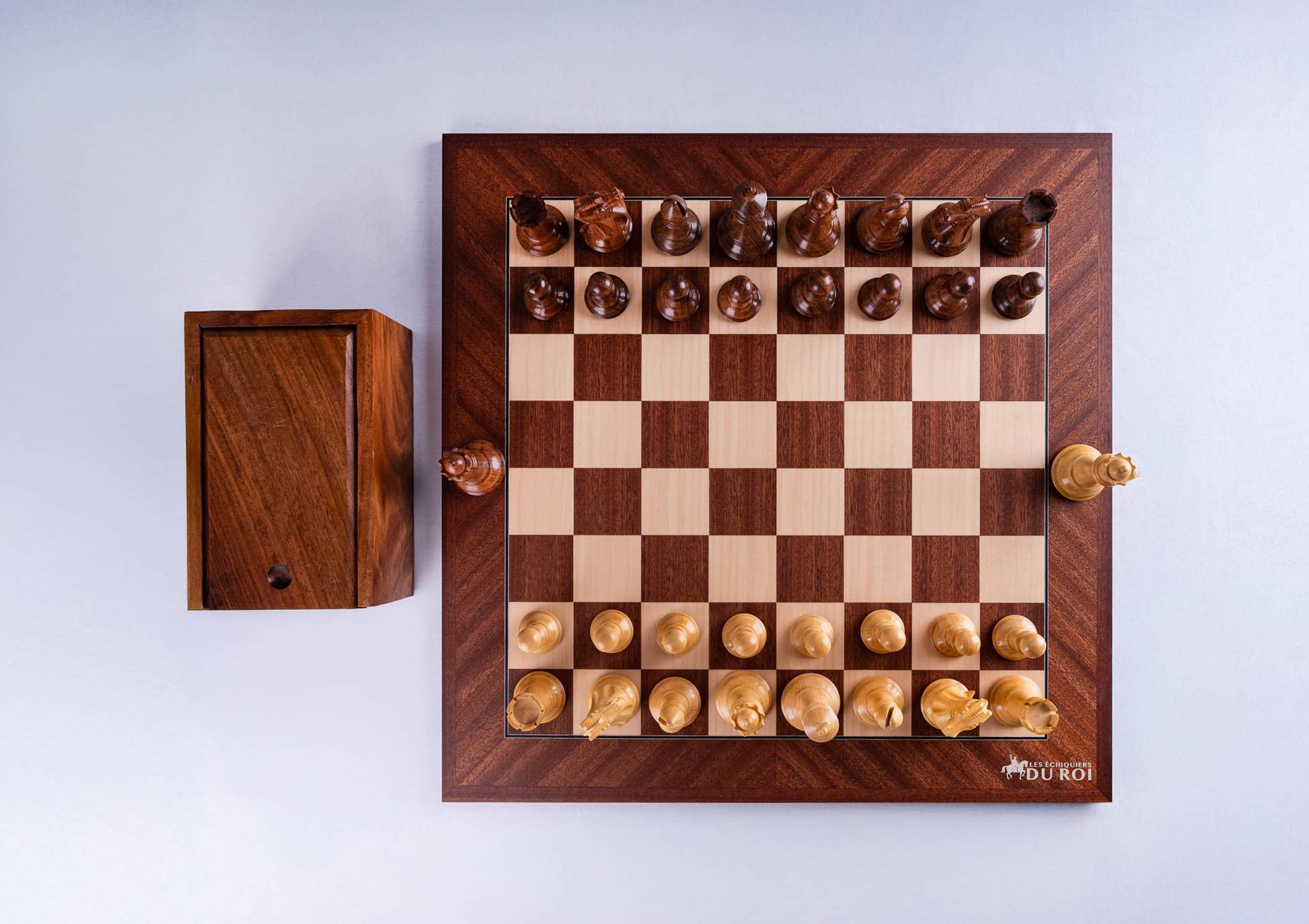 Chess Set Lumière <br>in Mahogany