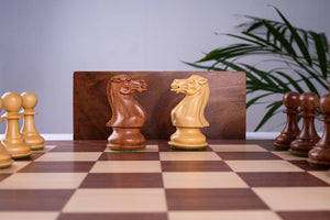 Chess Set Lumière <br>in Mahogany