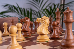Chess Set Lumière <br>in Mahogany