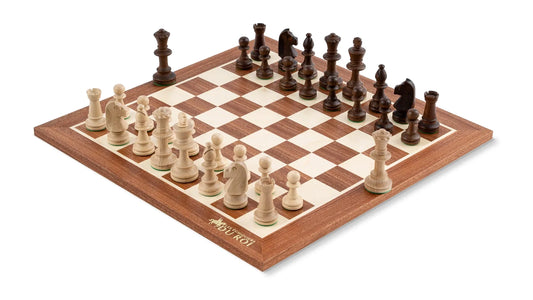 Royalty Chess Set in Mahogany Wood — Product view 1