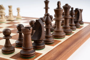 Royalty Chess Set in Mahogany Wood — Product view 8