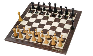Minimalist Chess Set <br>Crafted in Ebony