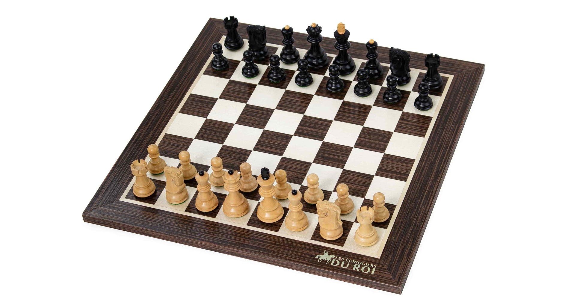 'Grace' Chess Set <br>Crafted in Ebony and Boxwood