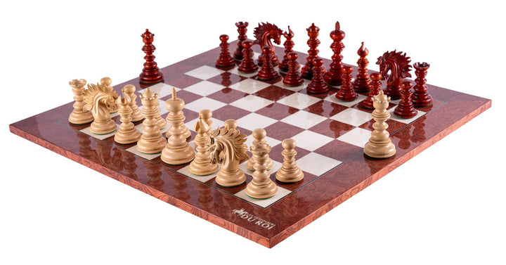 Renaissance Chess Set  Crafted in Ash and Rosewood