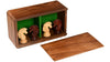 Sesham Wood Storage Box <br>for Chess Pieces