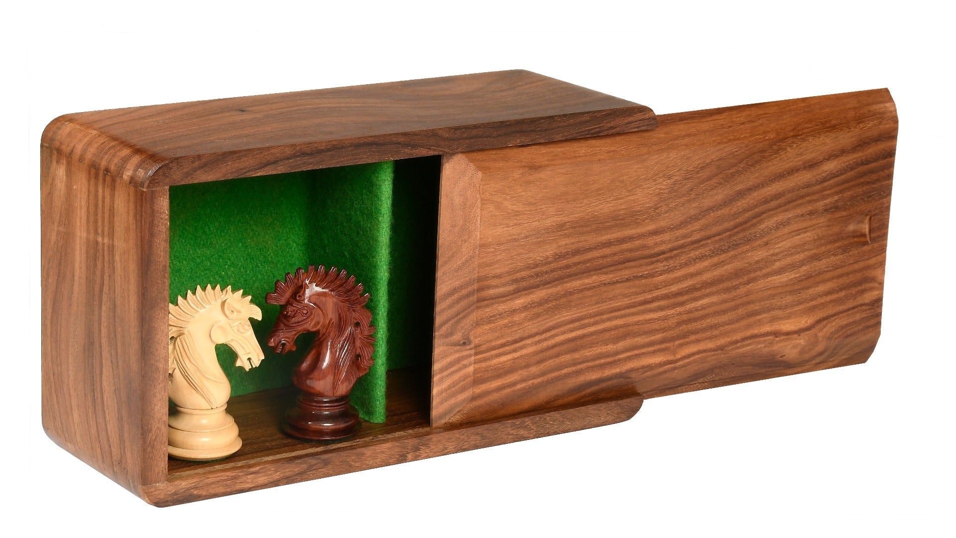 Sesham Wood Storage Box <br>for Chess Pieces