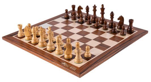 Juego de ajedrez Majesty <br>Fabricado en palisandro