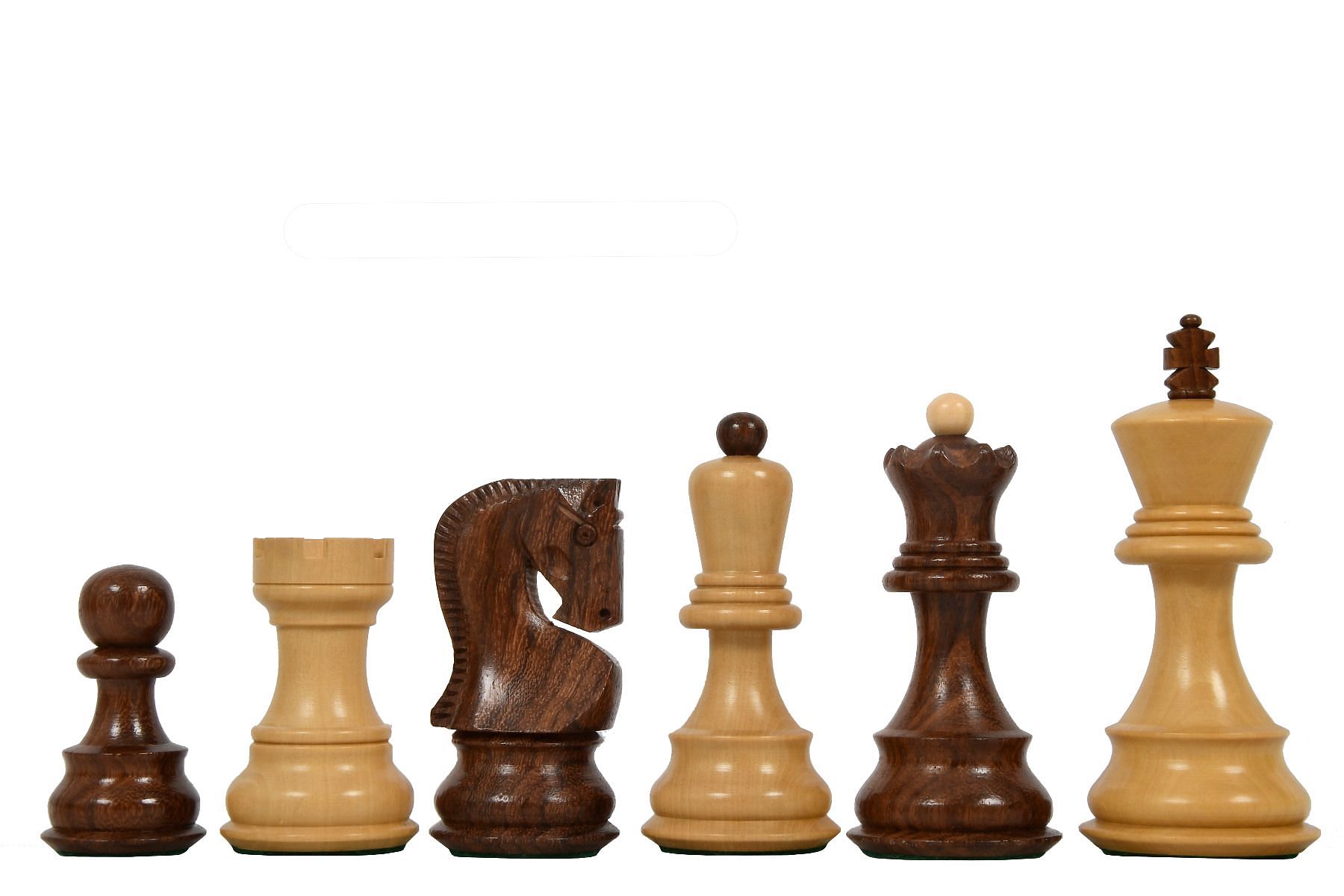 Royal Chess Pieces <br>in Sheesham Wood
