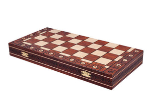 Artisanal Chess Set <br>Crafted in Maple and Hornbeam