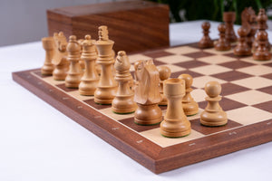 Vintage Chess Set <br>Crafted in Mahogany Wood
