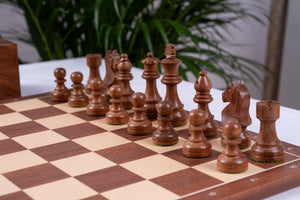 Vintage Chess Set <br>Crafted in Mahogany Wood