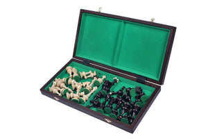 Castellan Chess Set <br>Crafted in Maple and Hornbeam