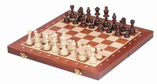 Tournament Chess Set <br>Crafted in Mahogany