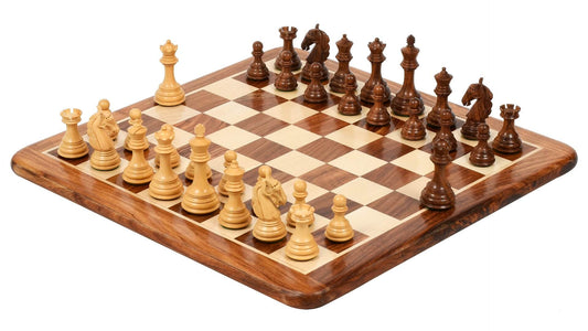 Opera Chess Set <br>Crafted in Acacia & Rosewood