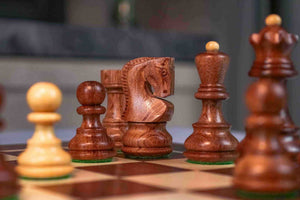 Distinction Chess Set <br>Crafted in Maple and Walnut