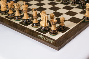 Elegance Chess Set <br>with Burnt Wood Pieces