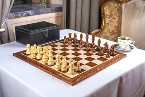 Majesty Chess Set <br>Crafted in Rosewood