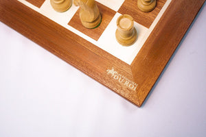 Amber Chess Set <br>Crafted in Mahogany Wood
